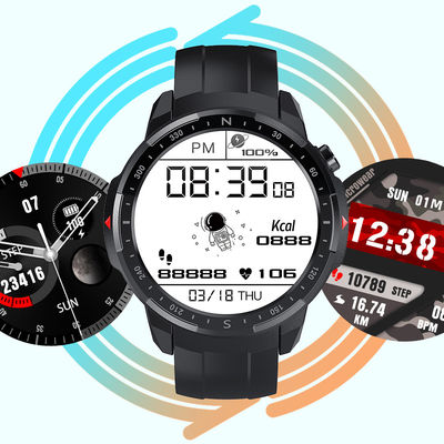 Clip de Rate Sleep Monitor Smart Watch del corazón de la llamada IP68 de L20 BT que carga el recurso seguro largo