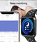 reloj elegante F9 del deporte del ritmo cardíaco de la aptitud de la pulsera de la pulsera de reloj de la banda del smartwatch más caliente 2109