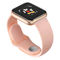 Smart Watch impermeable del perseguidor de la aptitud para el peso ligero rosado del color de los deportes