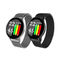 Pantalla táctil redonda grande Smartwatch, Smart Watch de acero de la presión arterial del perseguidor de la aptitud de la correa