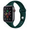 Apple de goma mira serie 4 bandas, bandas del reemplazo del Smart Watch de los colores de Mulit
