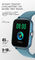 1,72 prenda impermeable de Rate Monitor Smartwatch Silica Gel IP68 del corazón de la pantalla de la pulgada