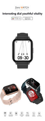 perseguidor impermeable Qianrun de la aptitud de la pantalla táctil 1.7Inch IP68 Smartwatch