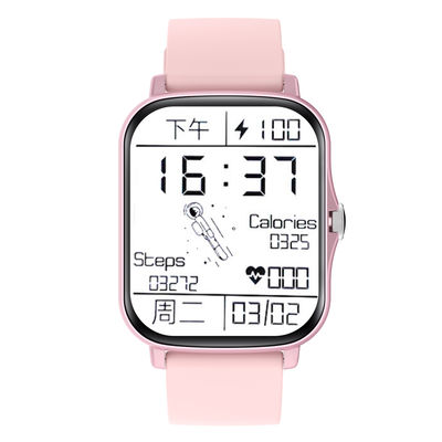 1,72 prenda impermeable de Rate Monitor Smartwatch Silica Gel IP68 del corazón de la pantalla de la pulgada